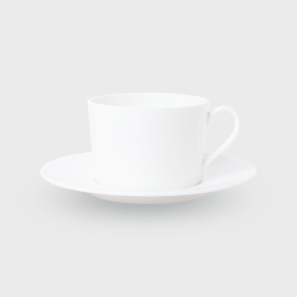 [화이트블룸] Breakfast teacup/saucer