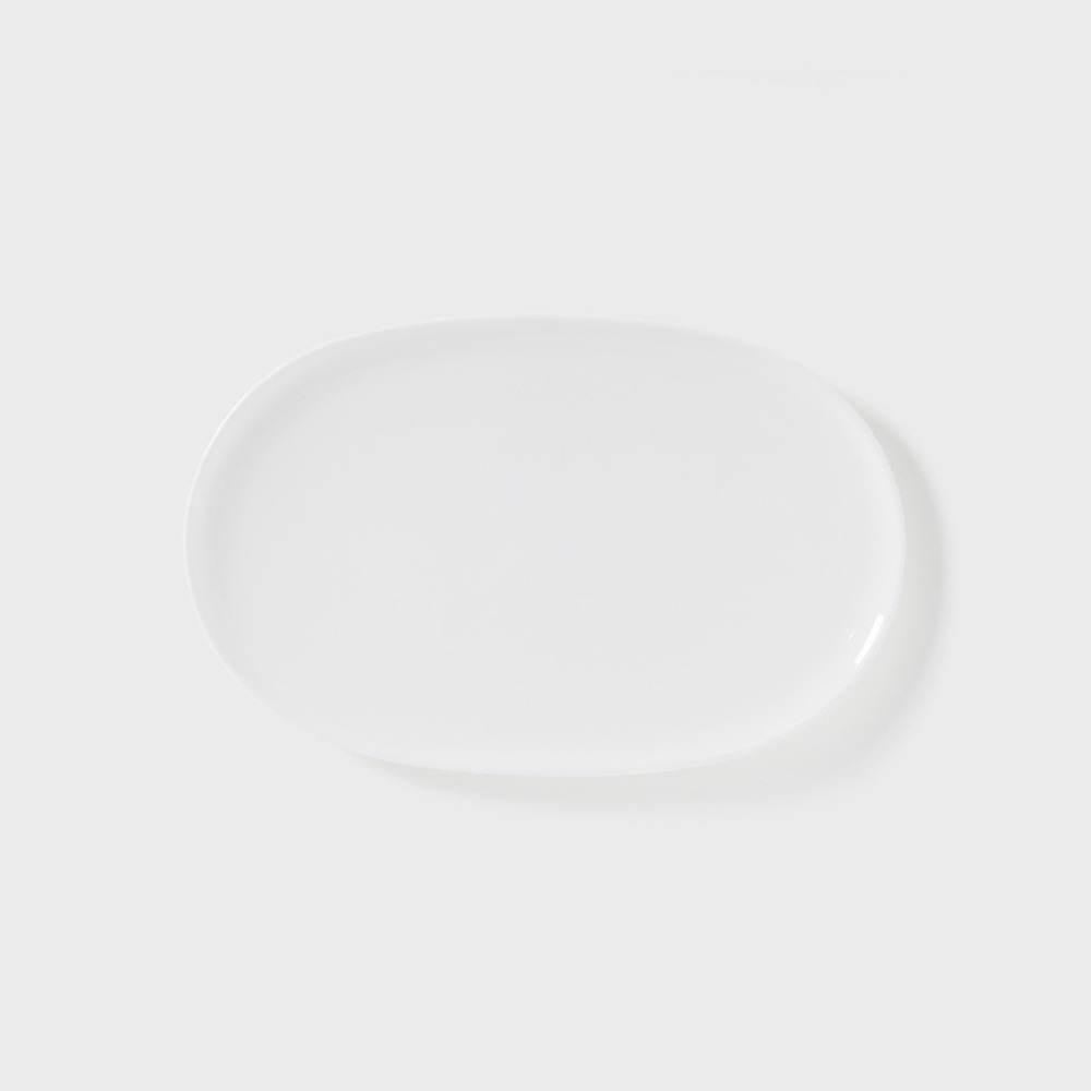[화이트블룸] Indiana Oval Plate