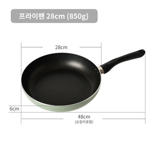 [리한] 슬릭 IH 인덕션 넌스틱 프라이팬 28cm